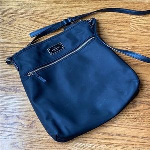 Black with gold Kate Spade crossbody bag